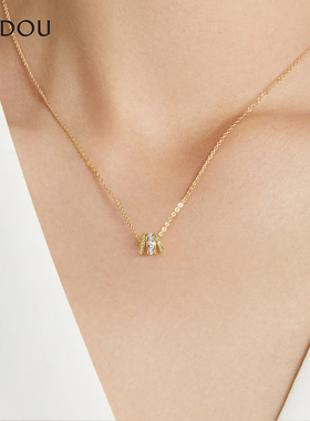 AJIDOU阿吉豆项链女款韩式小蛮腰