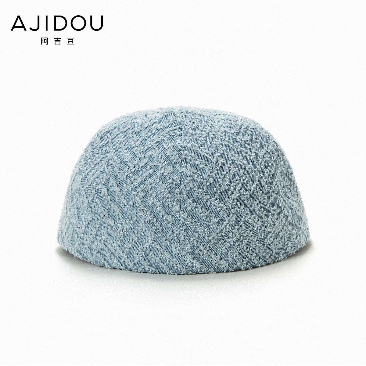 阿吉豆提花牛仔系列2020新款鸭舌帽 AJIDOU帽子