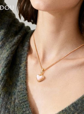 AJIDOU阿吉豆项链女款毛衣链首饰