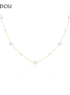 AJIDOU阿吉豆项链女通体S925纯银