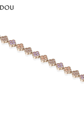 阿吉豆手链新春美拉德彩色手链