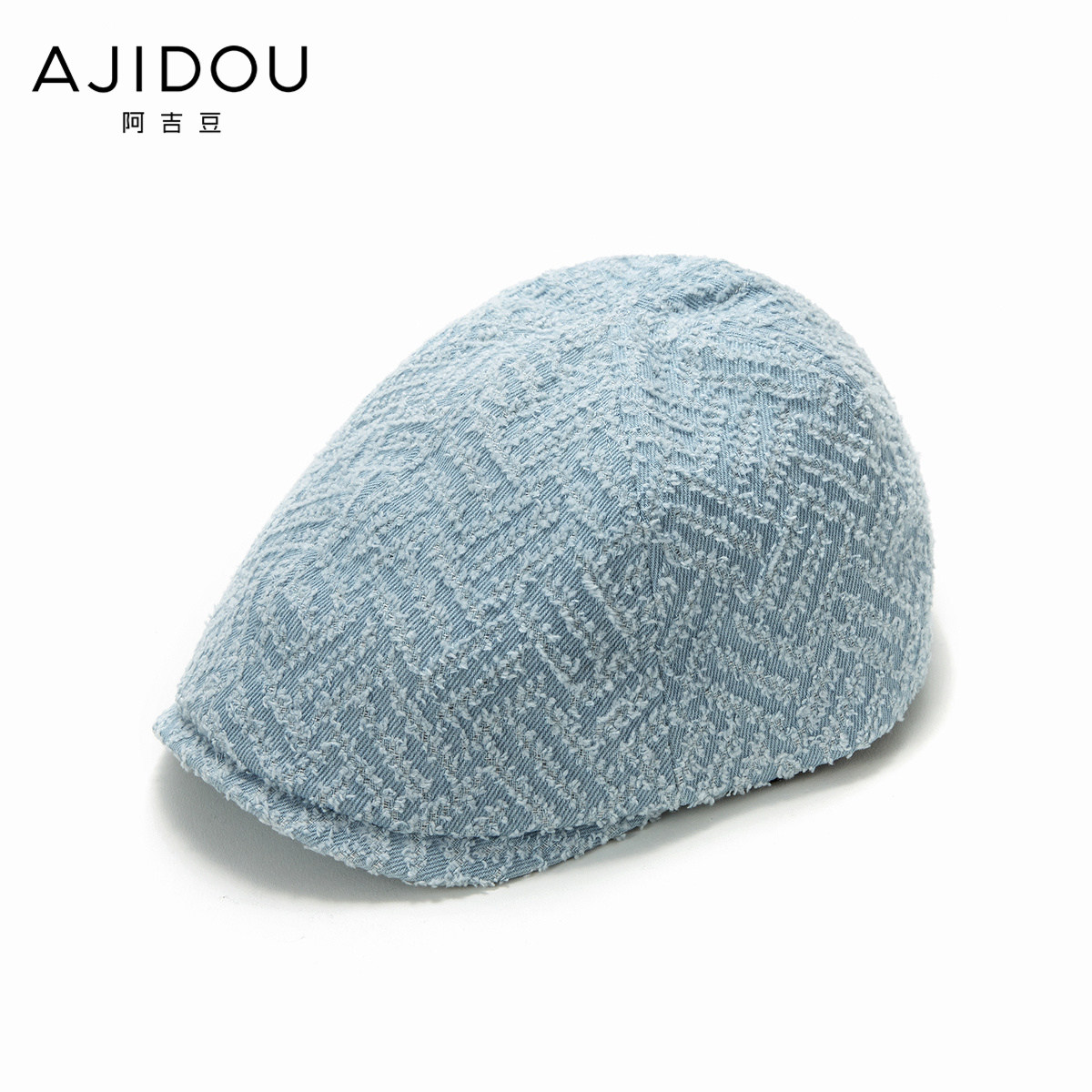 阿吉豆提花牛仔系列2020新款鸭舌帽 AJIDOU帽子