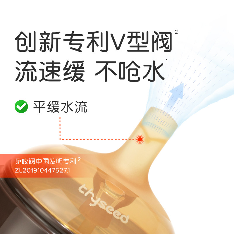 世喜学饮杯鸭嘴杯婴儿6个月以上宝宝喝水杯吸管杯奶瓶饮水杯防呛