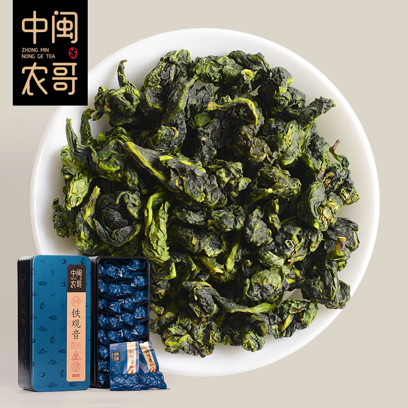中闽农哥旗舰店正宗特级安溪铁观音茶叶清香型新茶500g春茶礼盒装中闽农哥0