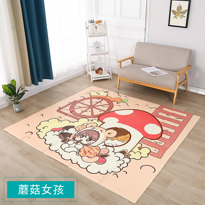简单任务旗舰店宝宝爬行垫加厚客厅家用婴儿爬爬垫可折叠无味拼接儿童泡沫地垫子3