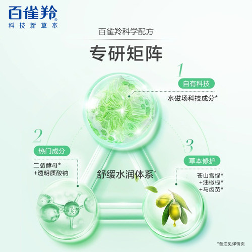百雀羚乳液草本精粹保湿乳补水锁水嫩肤滋润提亮官方旗舰店正品女 - 图1