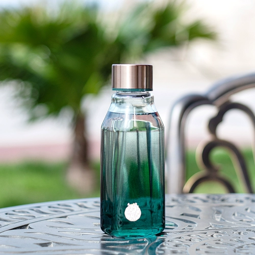 Стеклянный портативный переносной высококачественный вместительный и большой чай с молоком, градиент