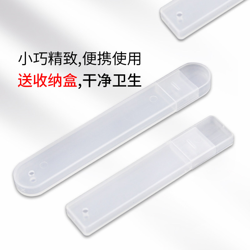 纳米指甲锉磨甲砂条打磨条修甲神器工具抛光美甲搓专用玻璃修锉刀 - 图3