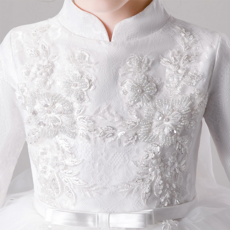 轻奢儿童公主裙蓬蓬女童高端花童生日晚礼服婚纱高定演出服白纱裙,淘宝优惠券,粉丝福利购,淘宝优惠卷