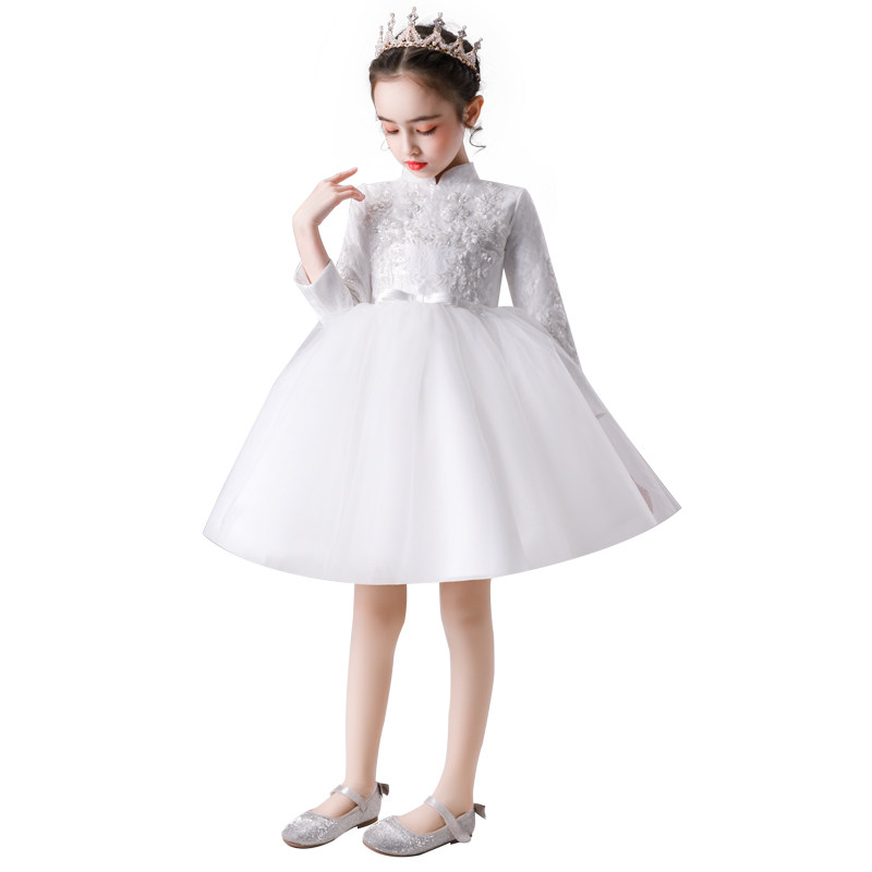 轻奢儿童公主裙蓬蓬女童高端花童生日晚礼服婚纱高定演出服白纱裙,淘宝优惠券,粉丝福利购,淘宝优惠卷