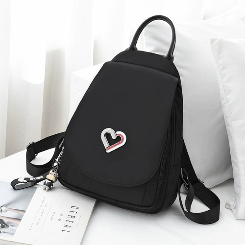 Рюкзак, сумка через плечо, модный универсальный ранец, шоппер для путешествий, ткань оксфорд, коллекция 2023, в корейском стиле