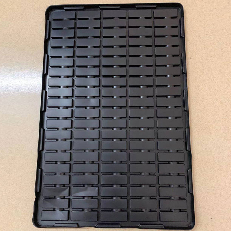 100格黑色PS防静电周转盘电子产品PCB电路板吸塑托盘有现货定制,淘宝优惠券,粉丝福利购,淘宝优惠卷