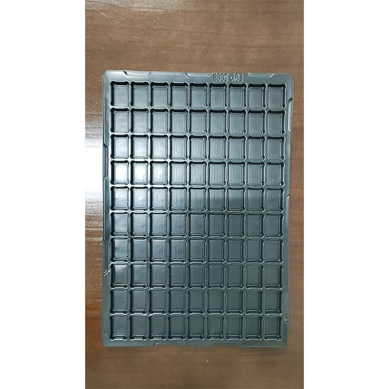 90格黑色吸塑托盘五金电子产品塑料包装盒定制防静电吸塑周转盒,淘宝优惠券,粉丝福利购,淘宝优惠卷