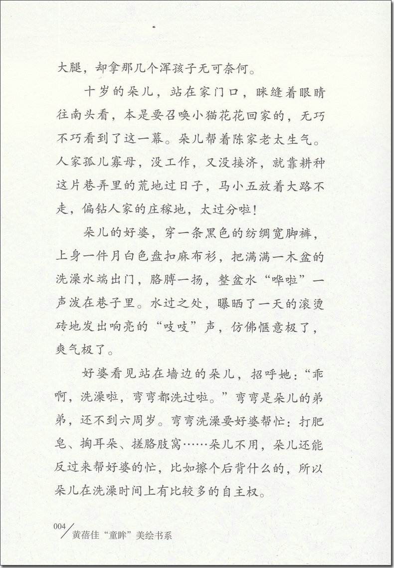 全套3本大丫二丫高门楼儿灰兔 黄蓓佳童眸美绘书系6-14儿童课外阅读书籍关注当下乡村孩子的生活话题新颖角度别致 - 图2