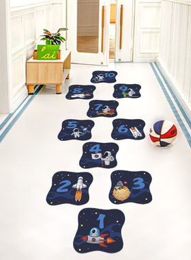 Spaceastronautfloorsticker