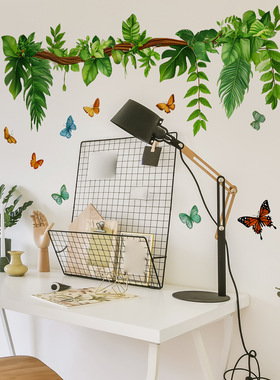 Greenleafvinewallsticker