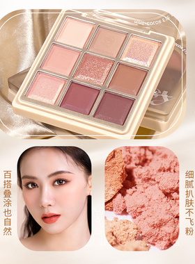 伊诗婷经典配色9色大地色眼影
