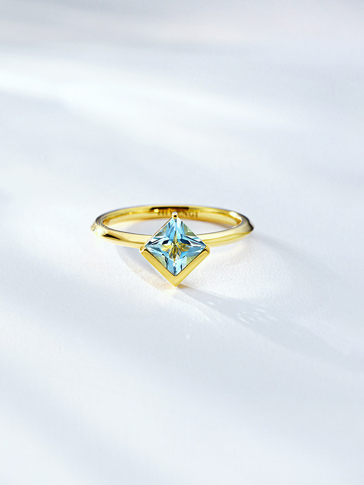 Haifanji natural sapphire ring