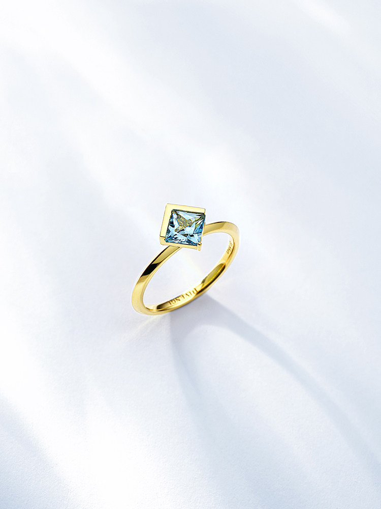 Haifanji natural sapphire ring