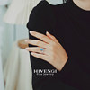 Haifanji aquamarine ring diamond