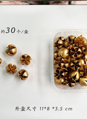 十字果装饰干花创意圣诞花环配件幼儿园手工DIY摆件工艺品道具