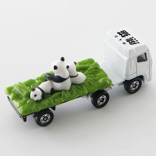 Takara tomy, реалистичная металлическая игрушечная машина, модель автомобиля, игрушка, панда