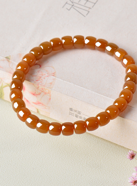凤飞凰和田玉糖玉转运珠手串