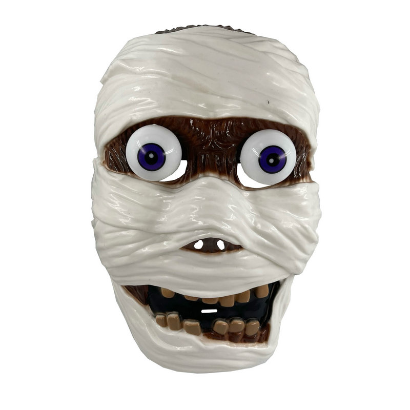 万圣节面具鬼面具恐怖面具头套魔鬼面具尖叫搞怪吓人鬼脸骷髅面具-图1
