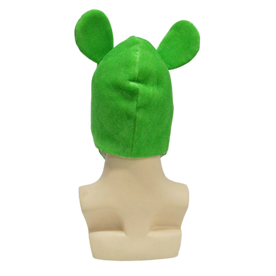儿童节舞台表演大耳朵绿色青蛙帽子拍照写真道具卡通头套青蛙头饰,淘宝优惠券,粉丝福利购,淘宝优惠卷