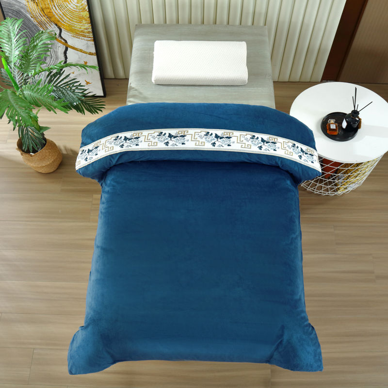 美容床被子被套被芯水晶绒保暖单件足浴疗养按摩院被罩冬被春秋被,淘宝优惠券,粉丝福利购,淘宝优惠卷