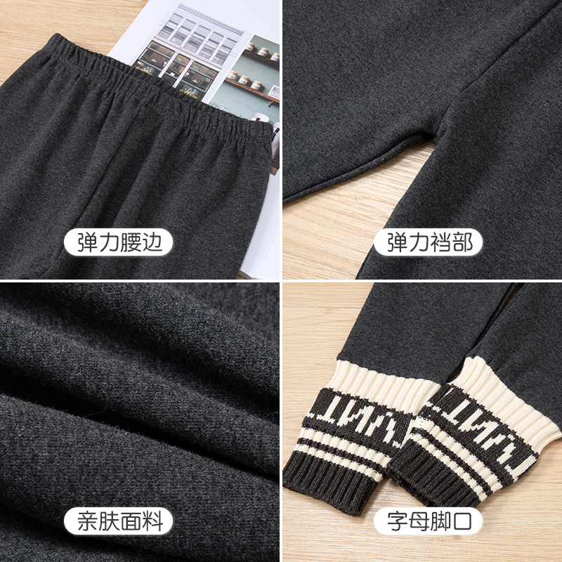 女童春秋外穿纯棉女宝宝新款打底裤 俞兆林俊汉裤子