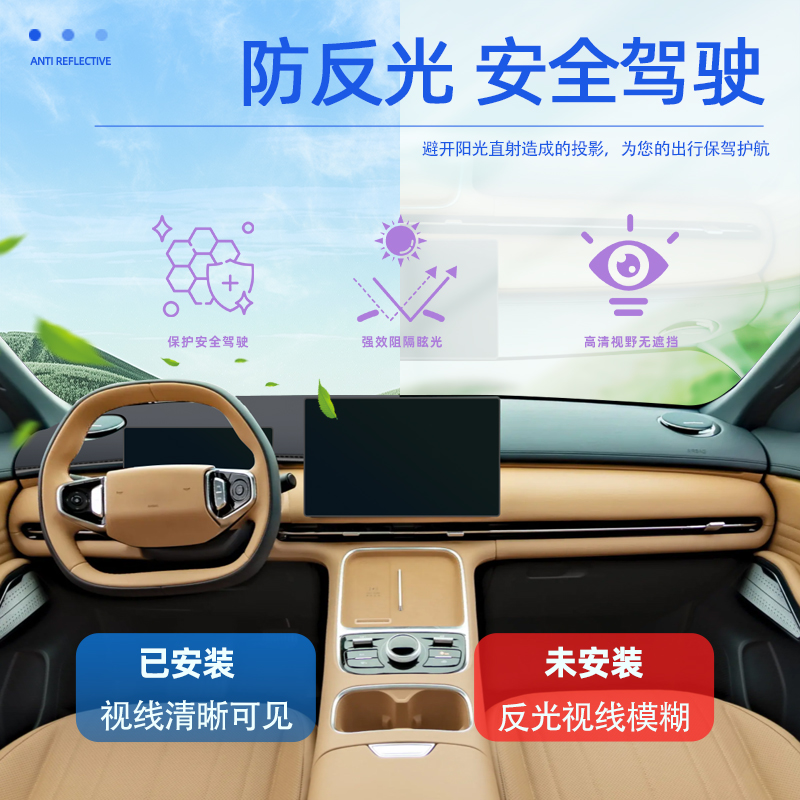 适用吉利银河星舰7EMI车内装饰用品配件中控仪表台防晒避光垫改装 - 图0