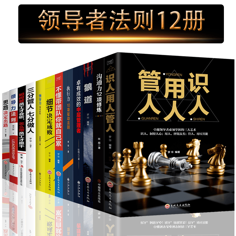 12册 企业管理书籍 不懂带团队你自己累 中层管理者 营销管理酒店餐饮物业企业管理学书籍领导力销售管理类管理方面的书籍 - 图2