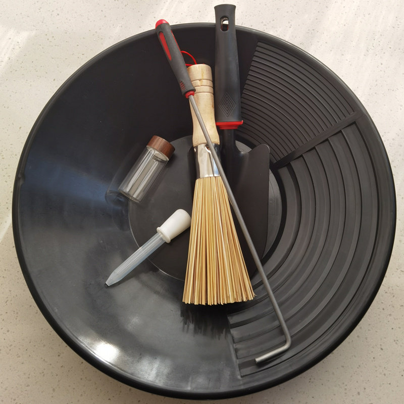 野外淘金套装淘金盆大号38CM淘金盘淘金筛子筛网手摇式淘金沙工具,淘宝优惠券,粉丝福利购,淘宝优惠卷