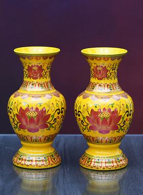 陶瓷果盘花瓶家居佛具套装