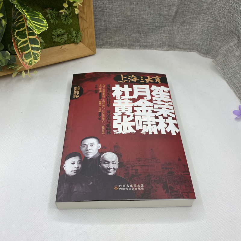 上海三大亨一本全杜月笙黄金荣张啸林全传中国名人人物传记 军阀战争时期民国历史百科黑道小说历史人物名人传记 - 图0