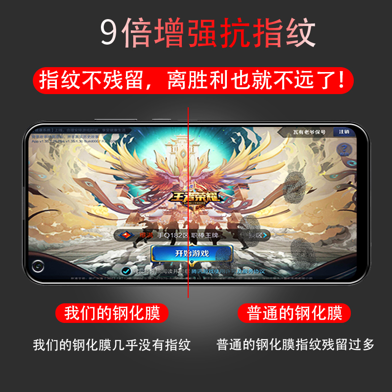 opporeno4钢化膜reno4se全屏覆盖0pporeno4手机膜oopo抗蓝光reno4原装0pp0防指纹opop刚化opp贴膜rone4屏保se - 图3