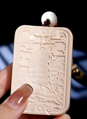 潮世代男女猛犸象牙精工雕刻