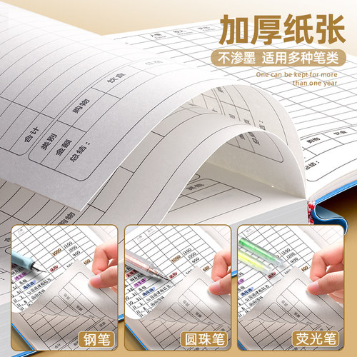 记账本家庭日常开销开支手帐明细账家用账本人情往来礼金每日生活理财记账本子流水账本账单工作笔记本2026年 - 图2