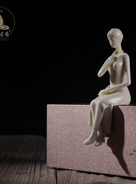 小摆件雕塑德化陶瓷新品