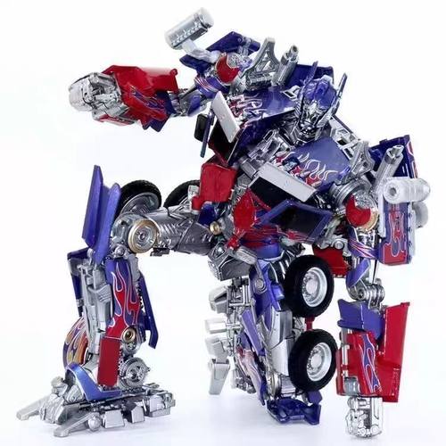 KM01S腹肌擎天OP柱 LS03F KM01放大改造版MPM04 LS03变形玩具模型 - 图2