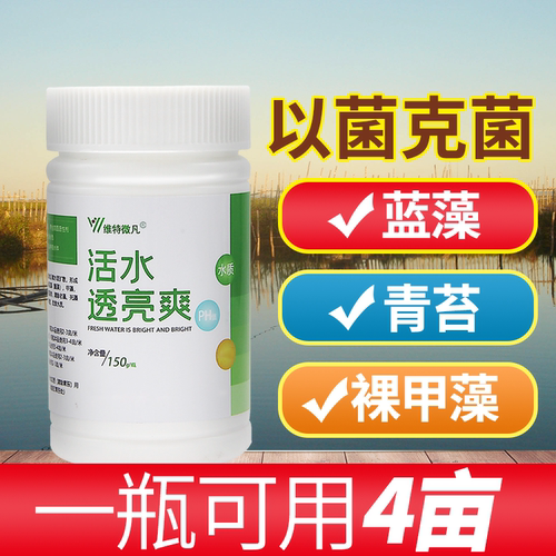 鱼塘净水除藻生物蓝藻分解素鱼池水质稳定剂净水澄清剂去青苔净 - 图0