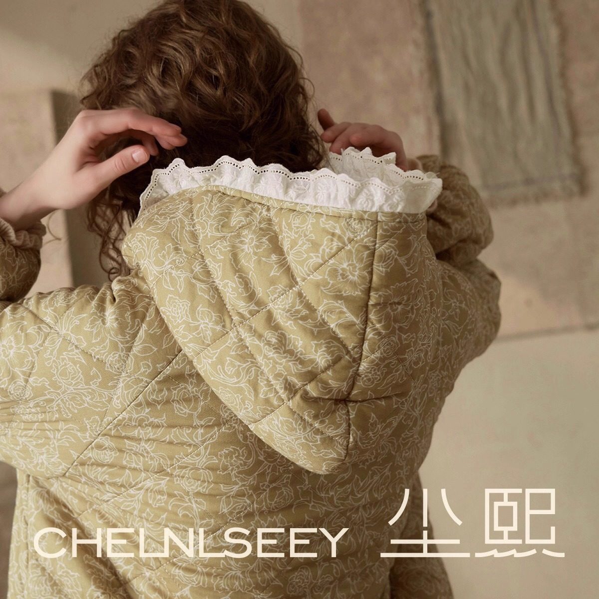 尘熙专柜女冬加厚保暖连帽长款针织睡袍三层夹棉可外穿家居服裙装,淘宝优惠券,粉丝福利购,淘宝优惠卷