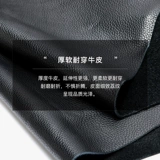 Высокая демисезонная обувь, кожаные высокие туфли для отдыха для кожаной обуви, из натуральной кожи