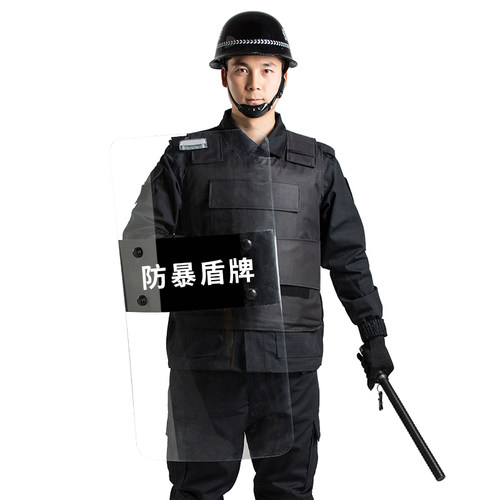 防爆头盔20种防护钢盔PC防暴器材保安用品战术装备巡逻安全帽 - 图0