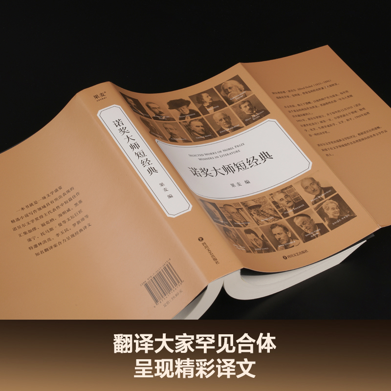 诺奖大师短经典 xx著果麦编短篇小说集/故事集文学新华书店正版图书籍四川文艺出版社-图2