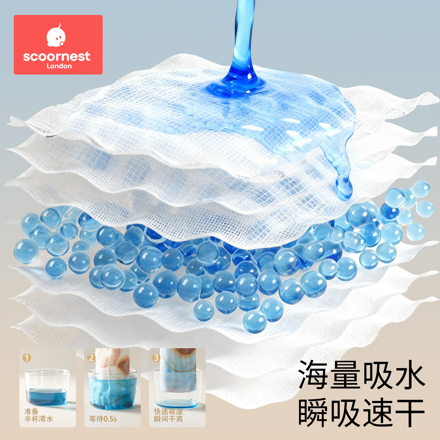 婴儿口水巾新生儿纯棉超软小方巾宝宝专用洗脸巾儿童用品纱布毛巾,淘宝优惠券,粉丝福利购,淘宝优惠卷