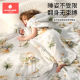 ຖົງນອນເດັກນ້ອຍ Kechao anti-kick quilt spring and summer gauze one-piece mulberry silk infant baby male and women quiltເດັກນ້ອຍອາຍຸກາງ