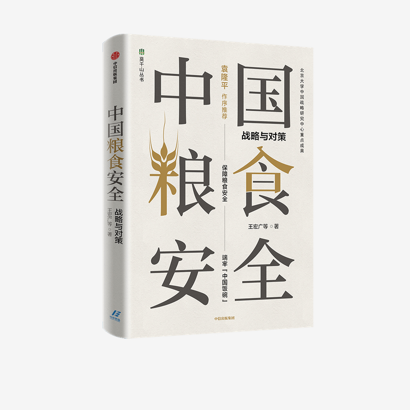 【中信正版】中国粮食安全 战略与对策 王宏广著 袁隆平作序推荐 大格局大角度高站位研究粮食安全的深透析读物中国经济理论发展