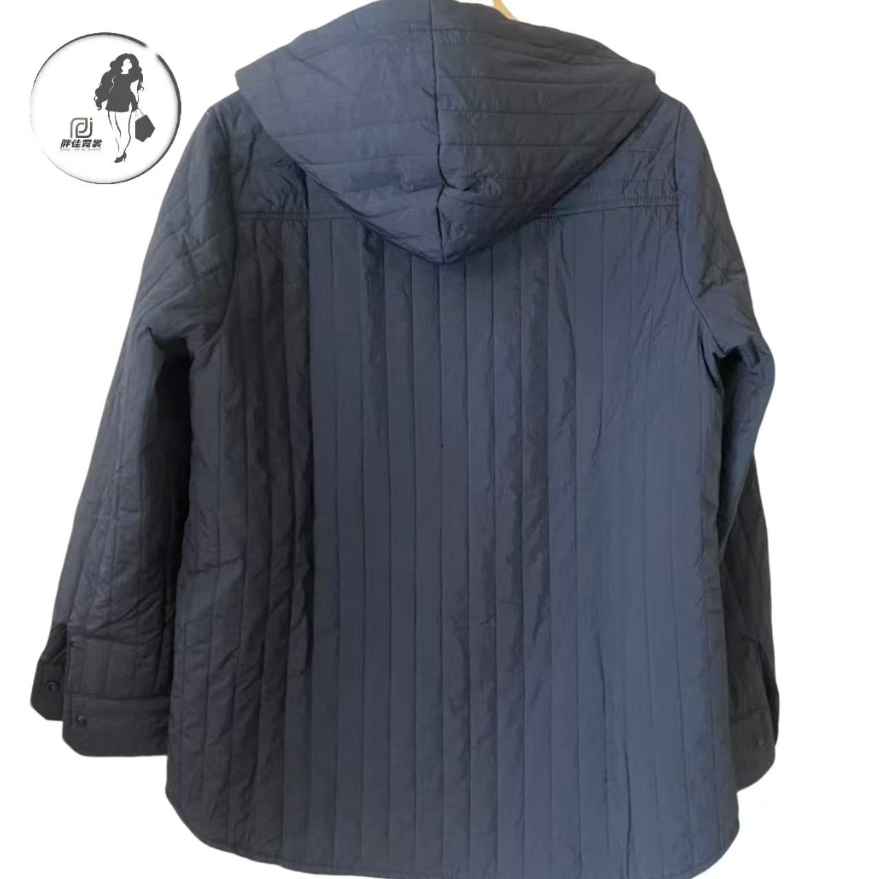 1610通勤风连帽开衫棉服胖MM200斤宽松显瘦大码女装长袖外套,淘宝优惠券,粉丝福利购,淘宝优惠卷